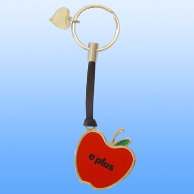 APPLE SHAPED KEYTAG 1