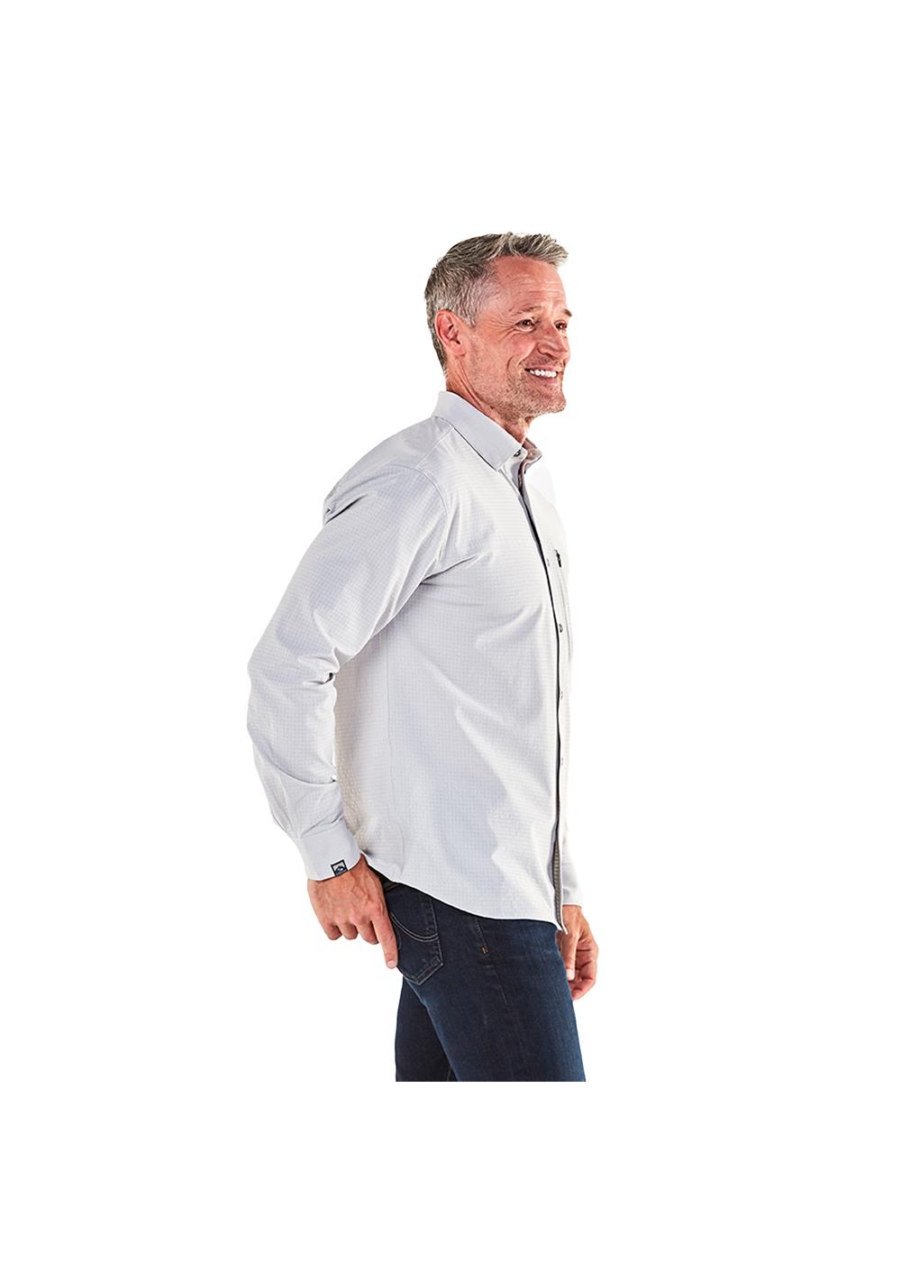 Storm Creek Men's Naturalist 4-Way Stretch Long Sleeve Outdoor Shirt 15