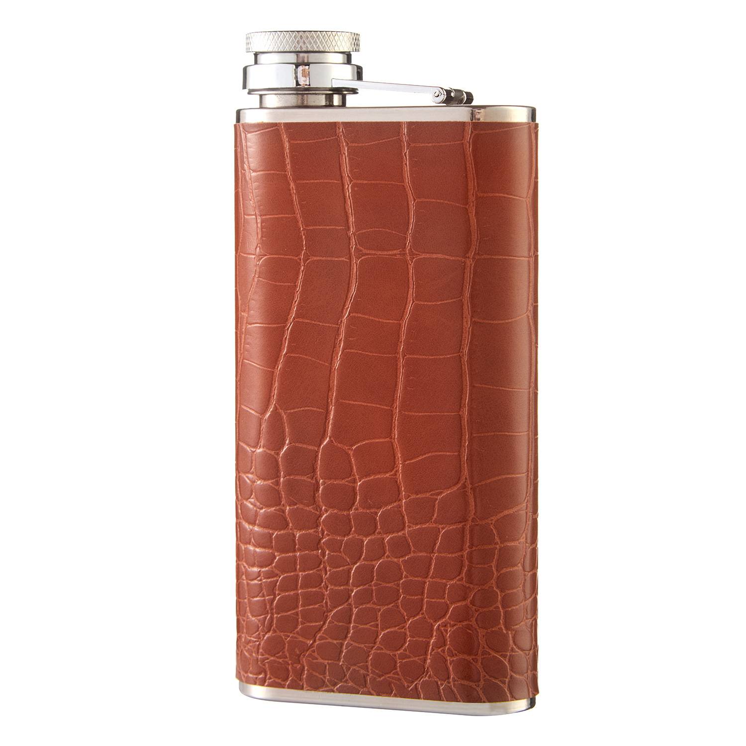 9oz Stainless Steel Hip Flask 8