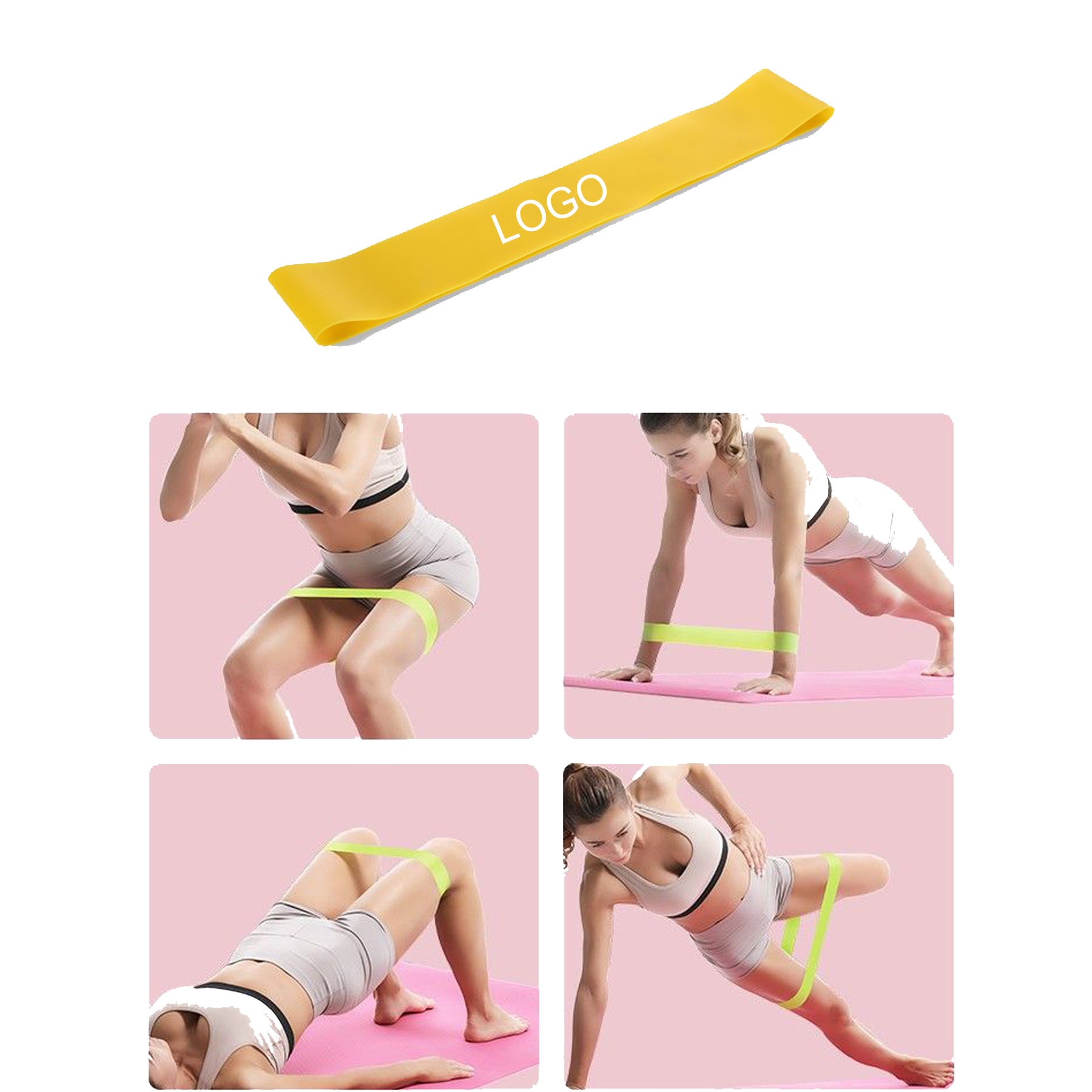 Rubber Sports Fitness Elastic Band 2