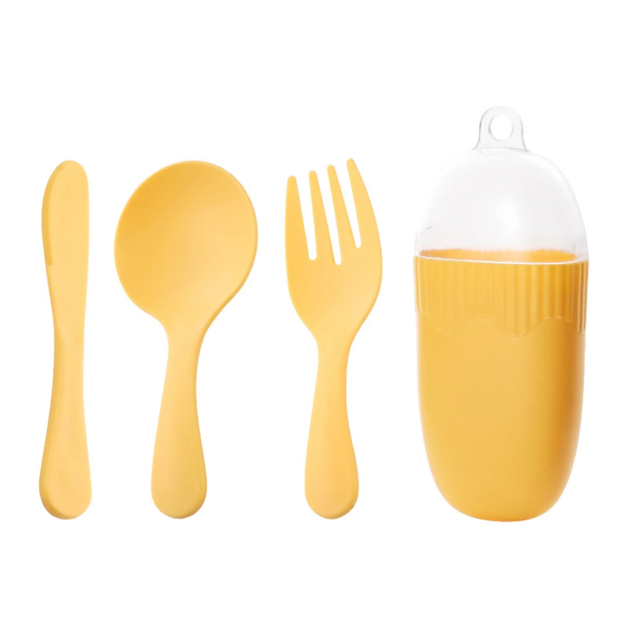 Portable Plastic 3 Piece Cutlery Set 3