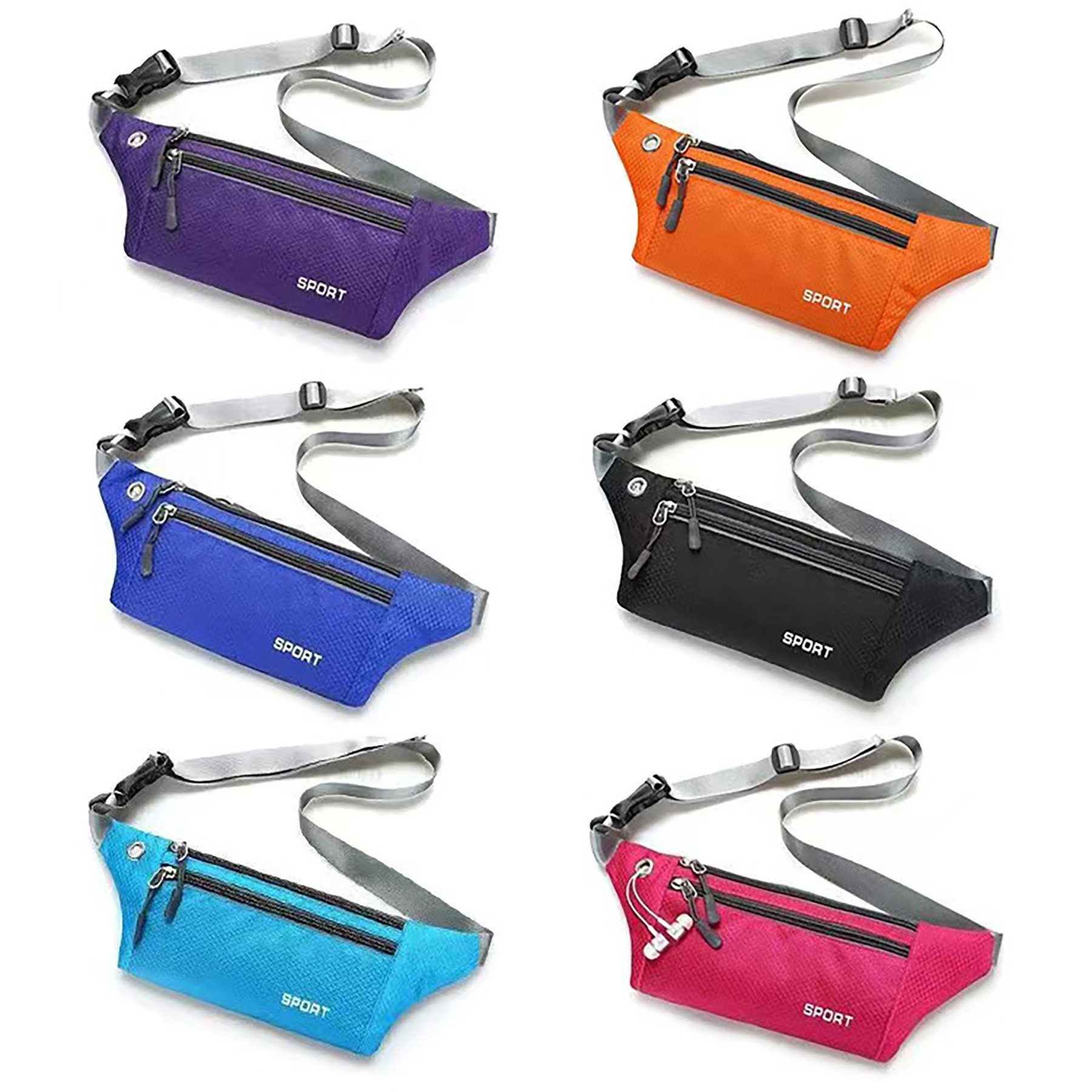 Outdoor 3 Zippered Fanny/Waist Pack 11