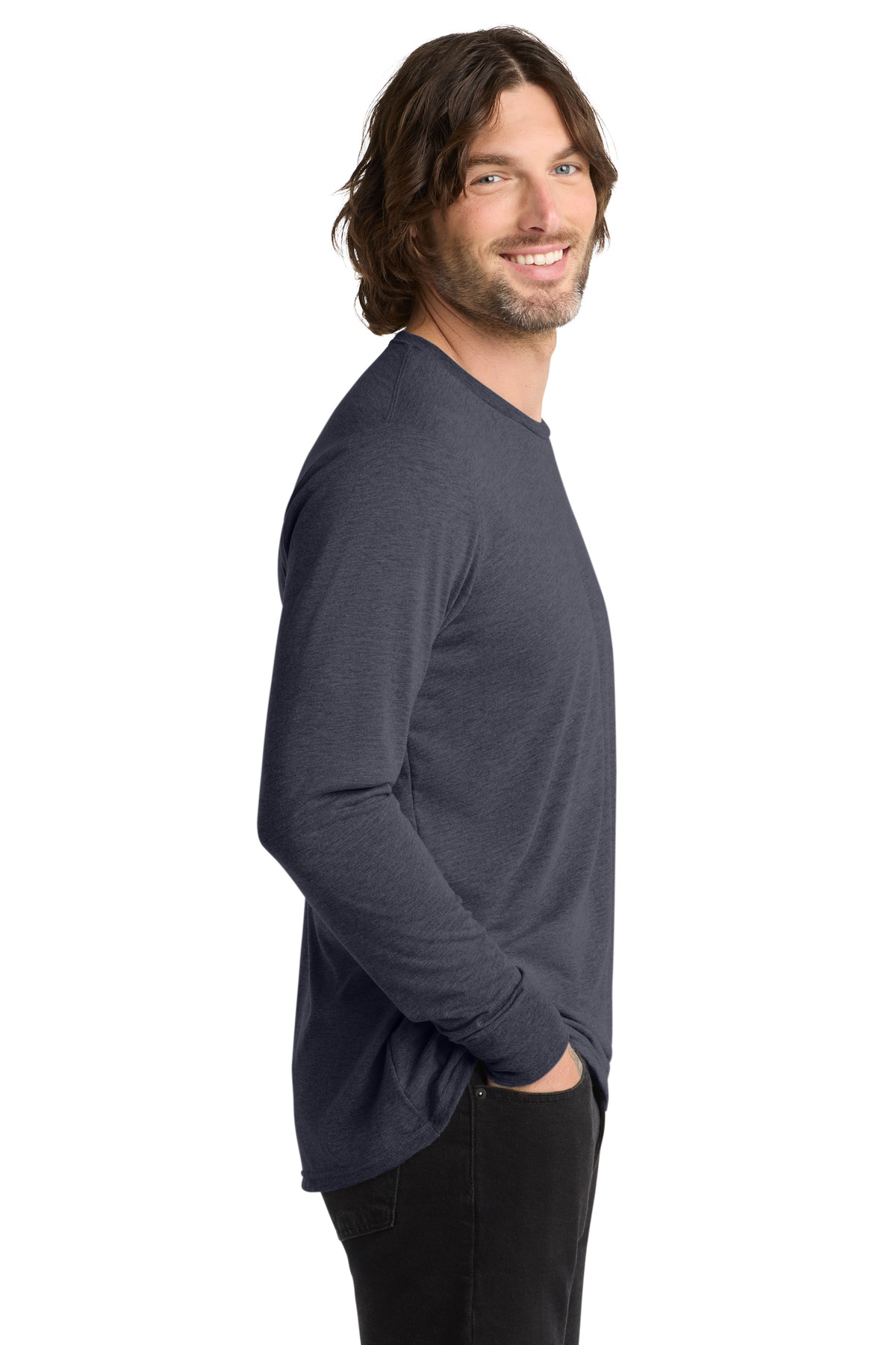 Allmade Unisex Tri-Blend Long Sleeve Tee AL6004 2