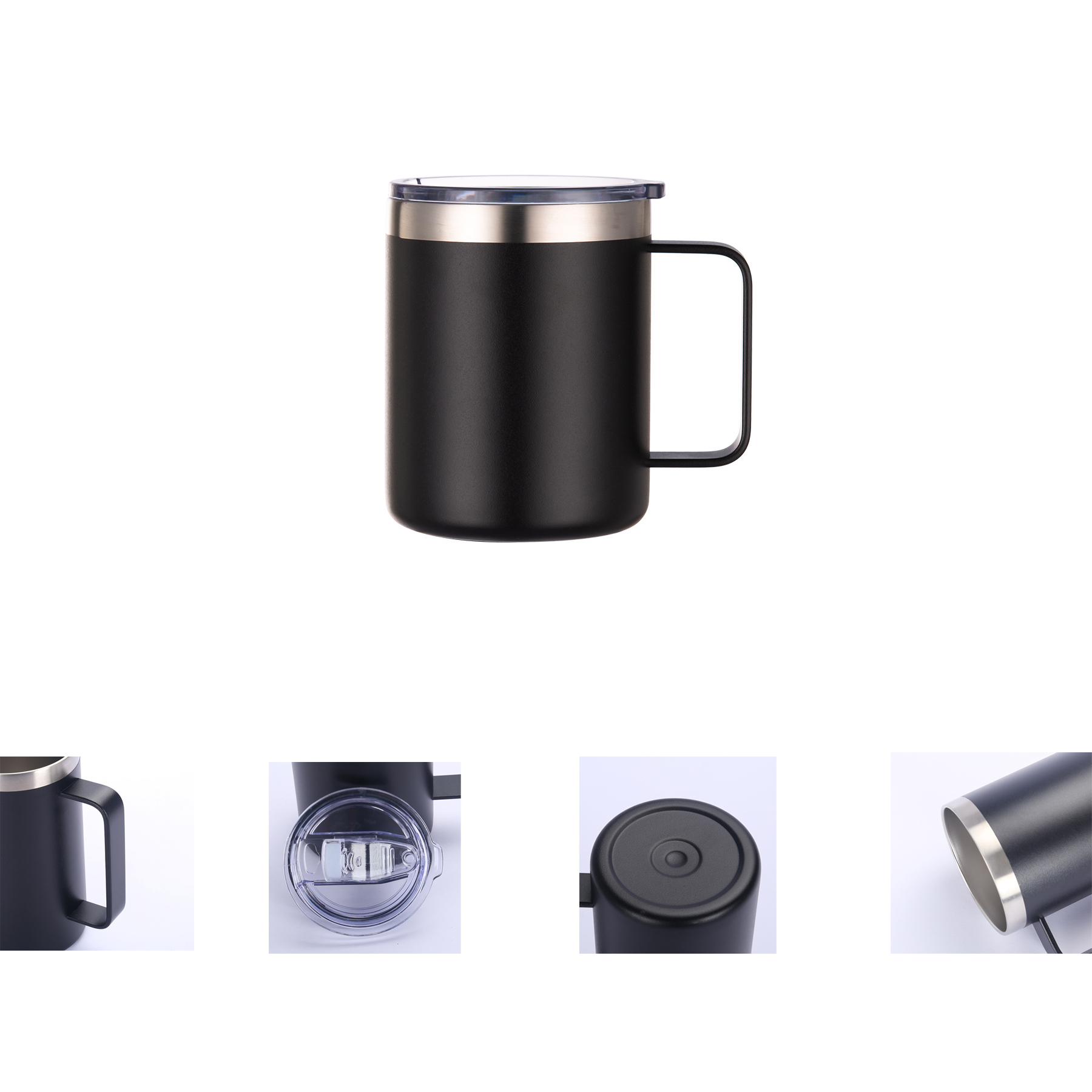 12oz Mug with Hand&Lid 3