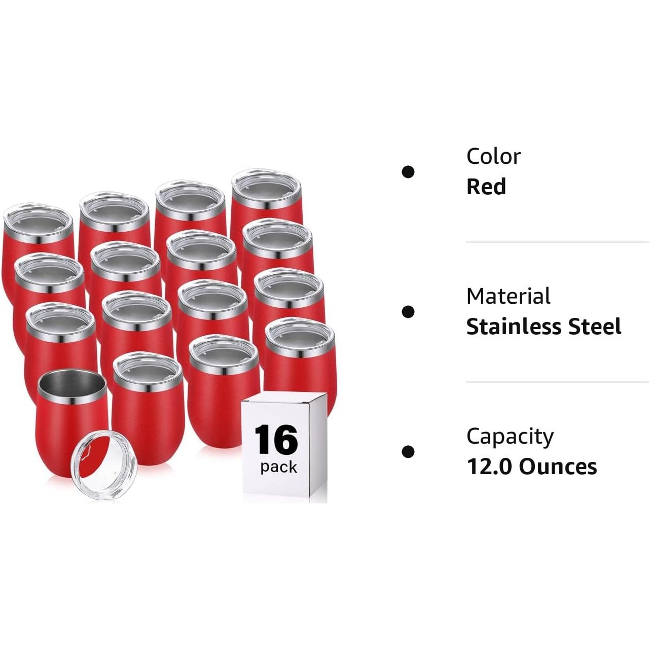 12 ounce Steel insulated wine/whisky tumbler with locking lid and straw 1