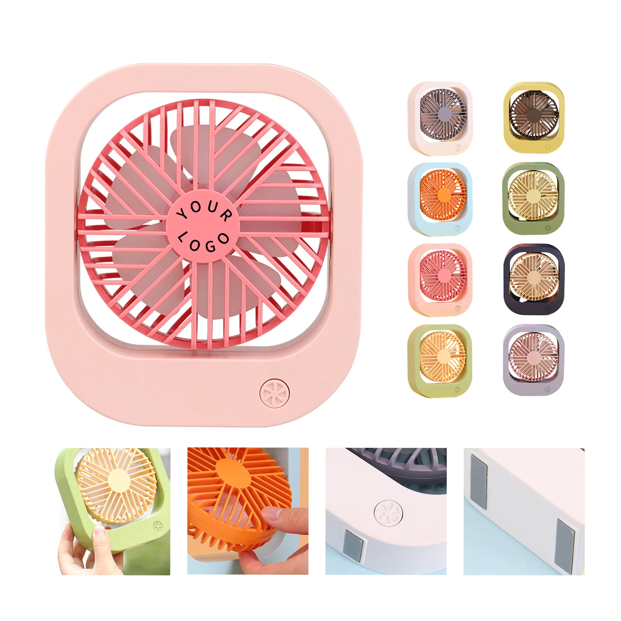 Minimalist Desktop Fan with Adjustable Speed 5