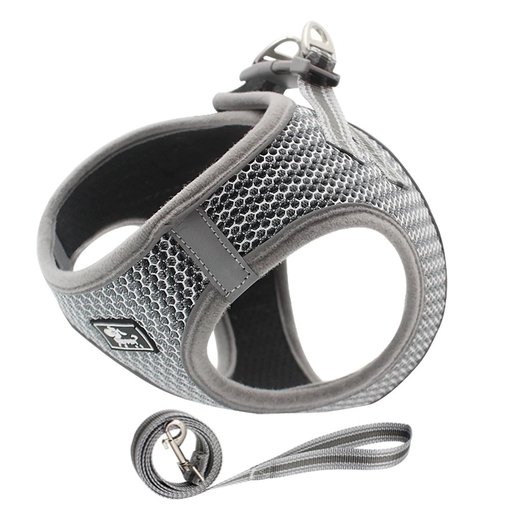 Reflective Pet Harness and Leash Set 6