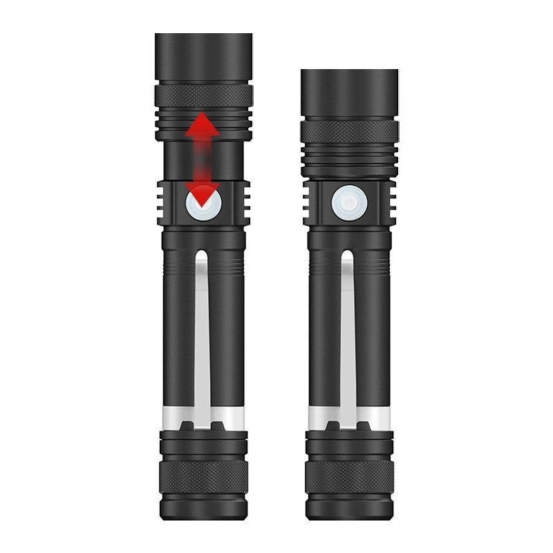 Custom Rechargeable Zoomable Flashlights 6