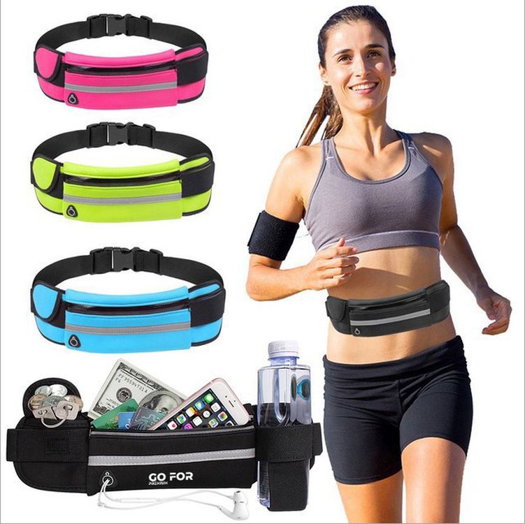 Running Belt Fanny Pack Reflective Waist Bag 2