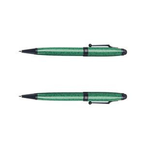 Marble Texture Spot Metal Pen With Stylus 17