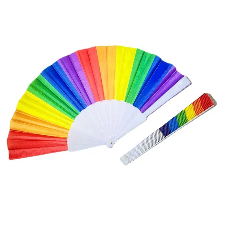 Rainbow Fabric LGBT Fans 5