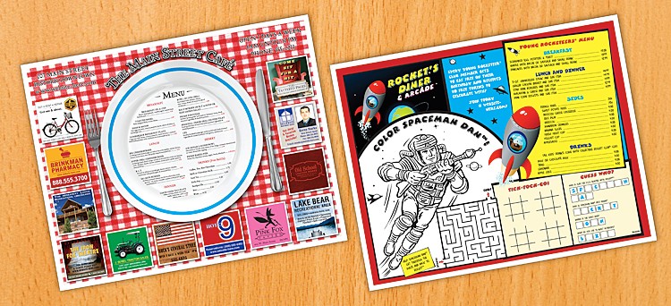 Paper Place Mats - 11x14 inch 2