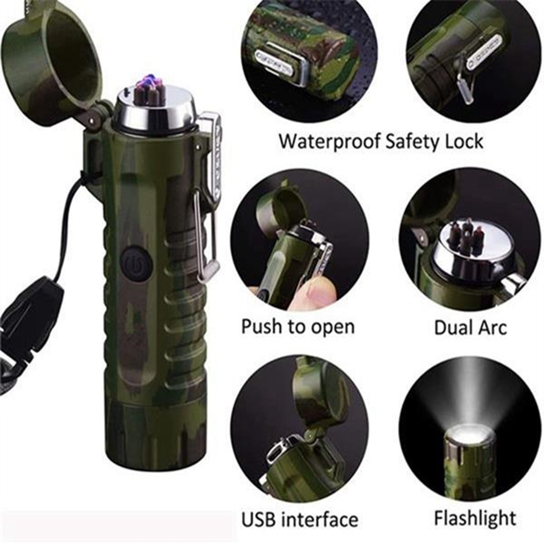 Solar Hand Crank Radio Flashlight 2