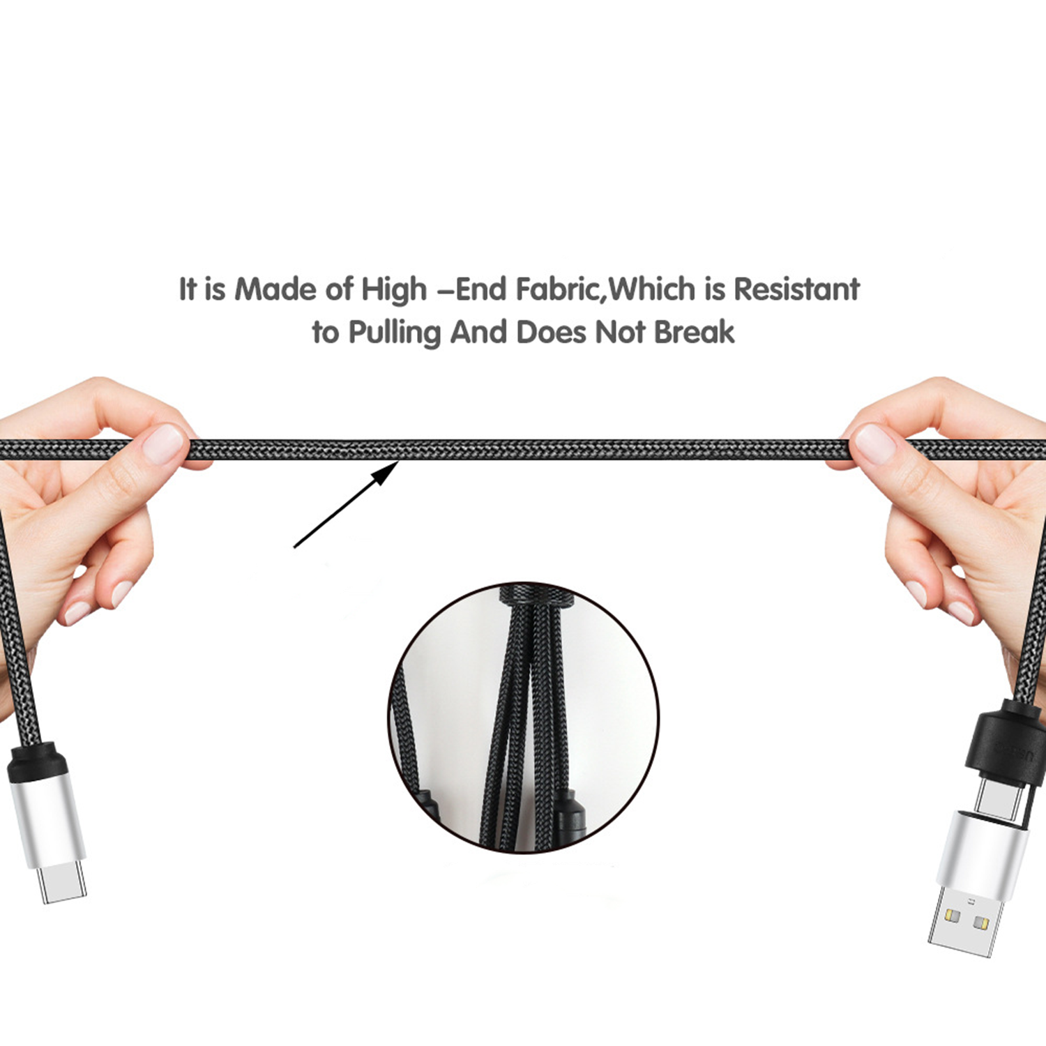 5-in-1 LED LOGO Light Up charging cable 2