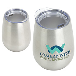 Cabernet 10 oz Vacuum Insulated Stainless Steel Wine Goblet 11
