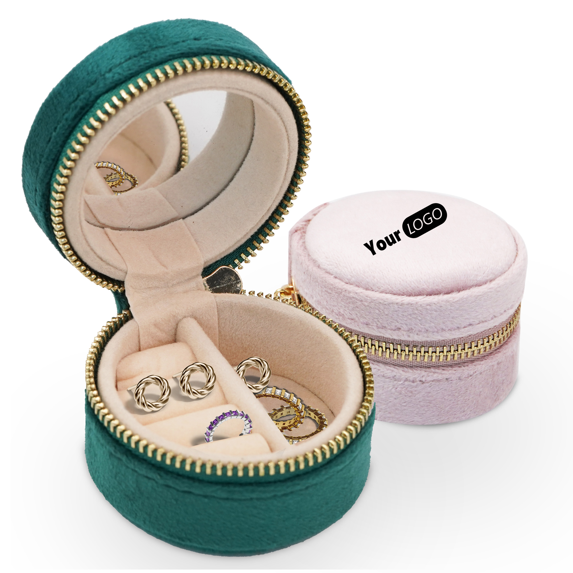 Velvet Mini Portable Ring Storage Box 3