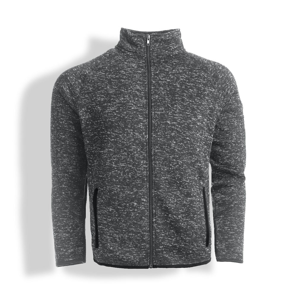 Men's Full Zipper Sweater Fleece Jacket 8.5 Oz 4