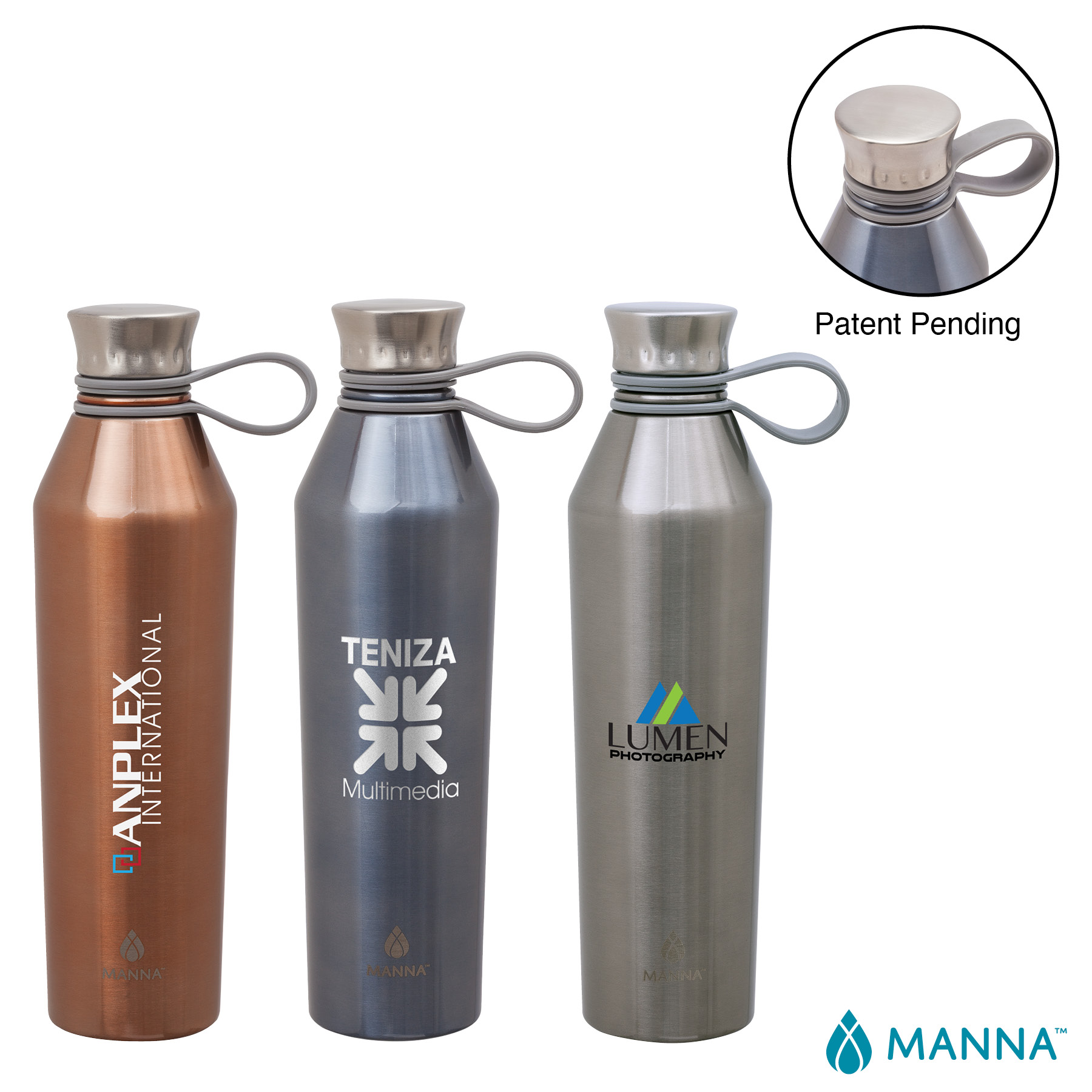 Manna™ 25 oz. Haute Steel Bottle 12