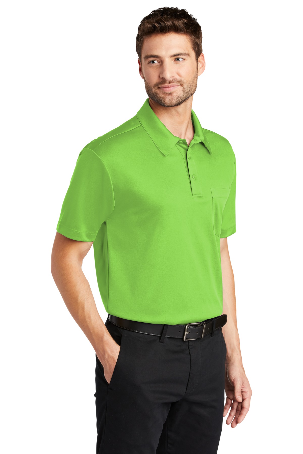 Port Authority Silk Touch Performance Pocket Polo. K540P 55