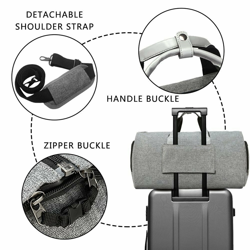Convertible Garment Bag with Shoulder Strap 5