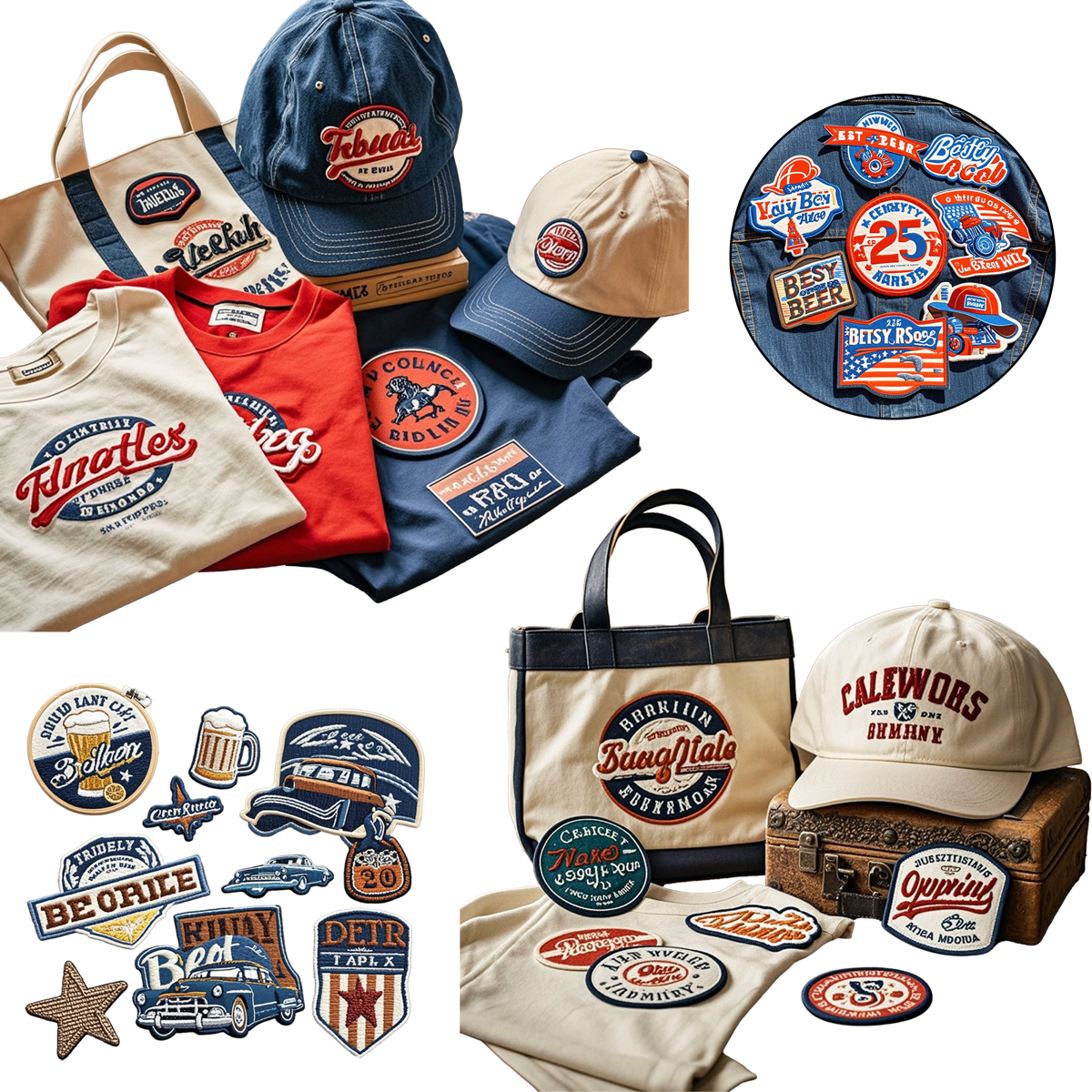 Embroidered Patches for Clothes Bags Hats 3