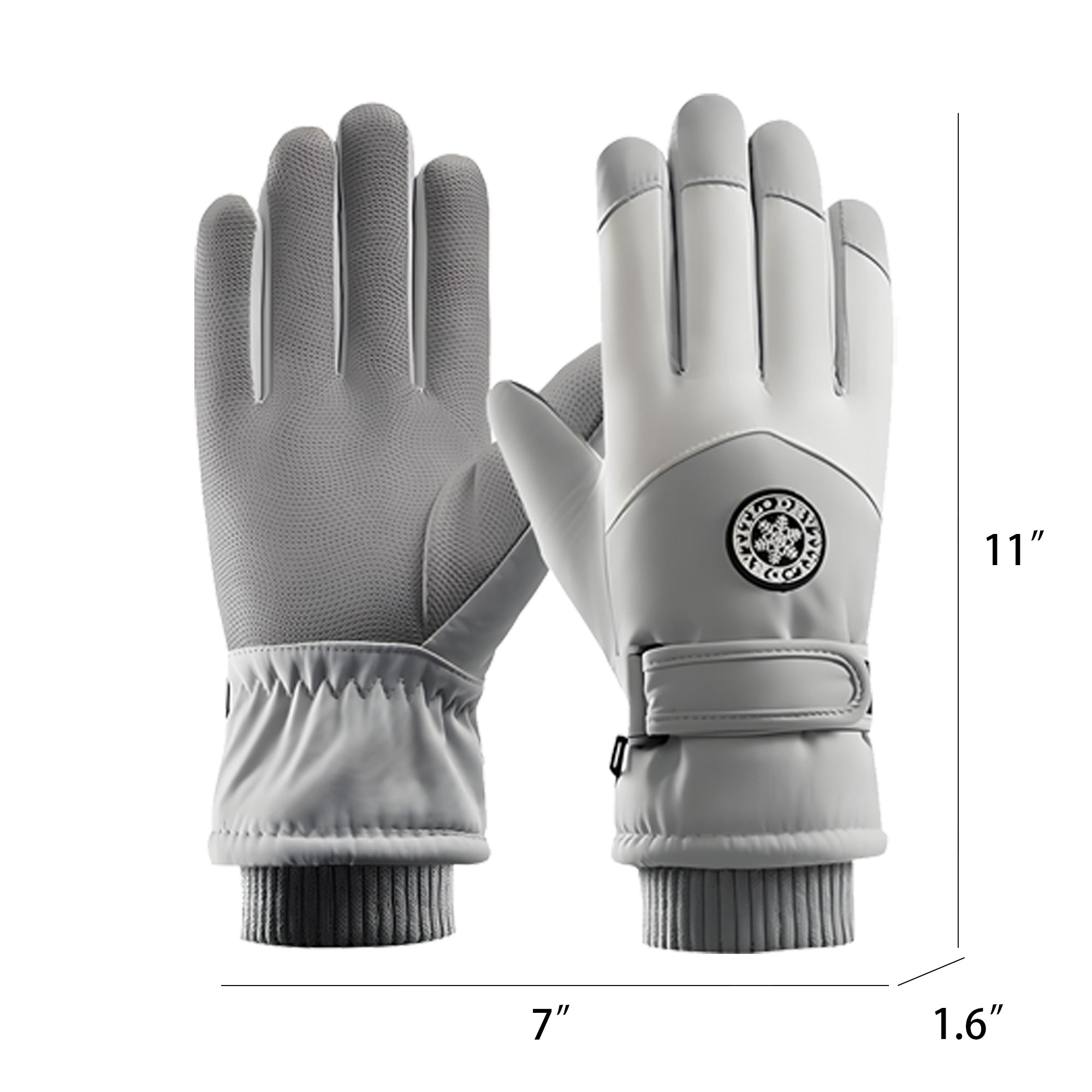 Winter Velvet Skiing Gloves 2