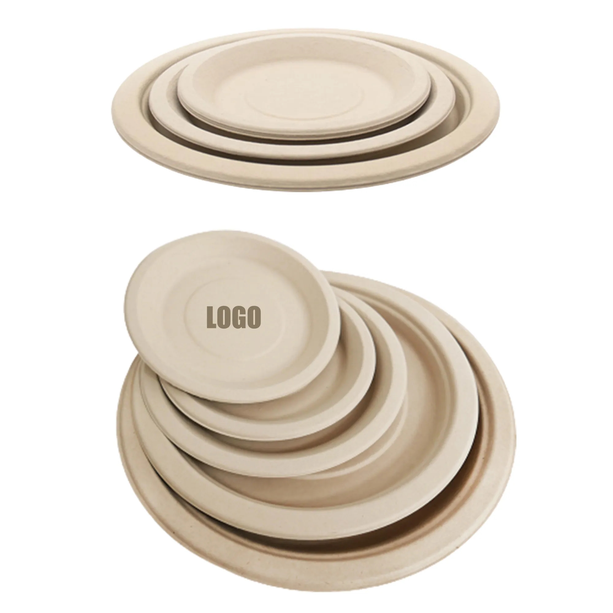 Biodegradable Disposable Plates MOQ 1000PCS 1