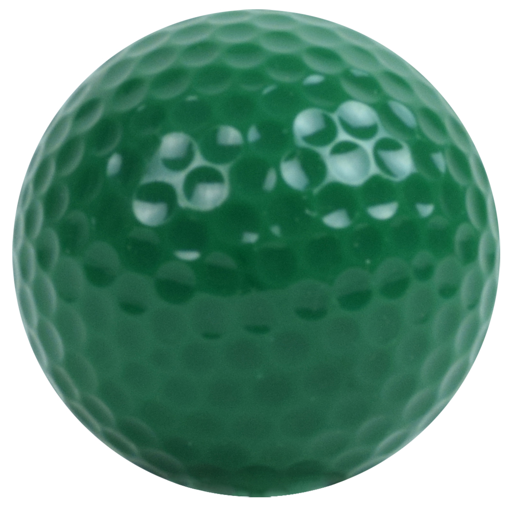 3-Colored Golf Balls Tube w/Poker Chip 9