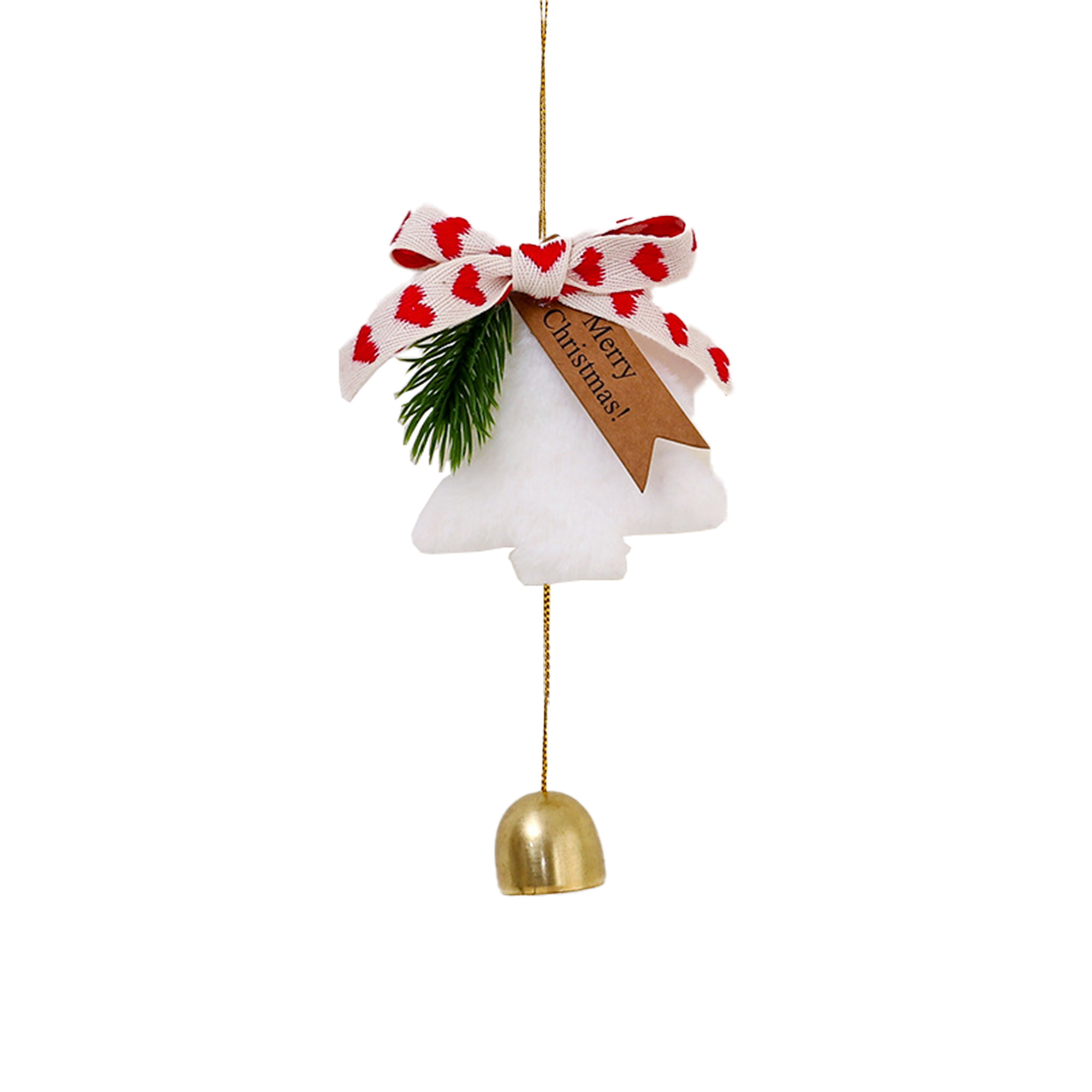 Christmas Tree Bell Ornament 5