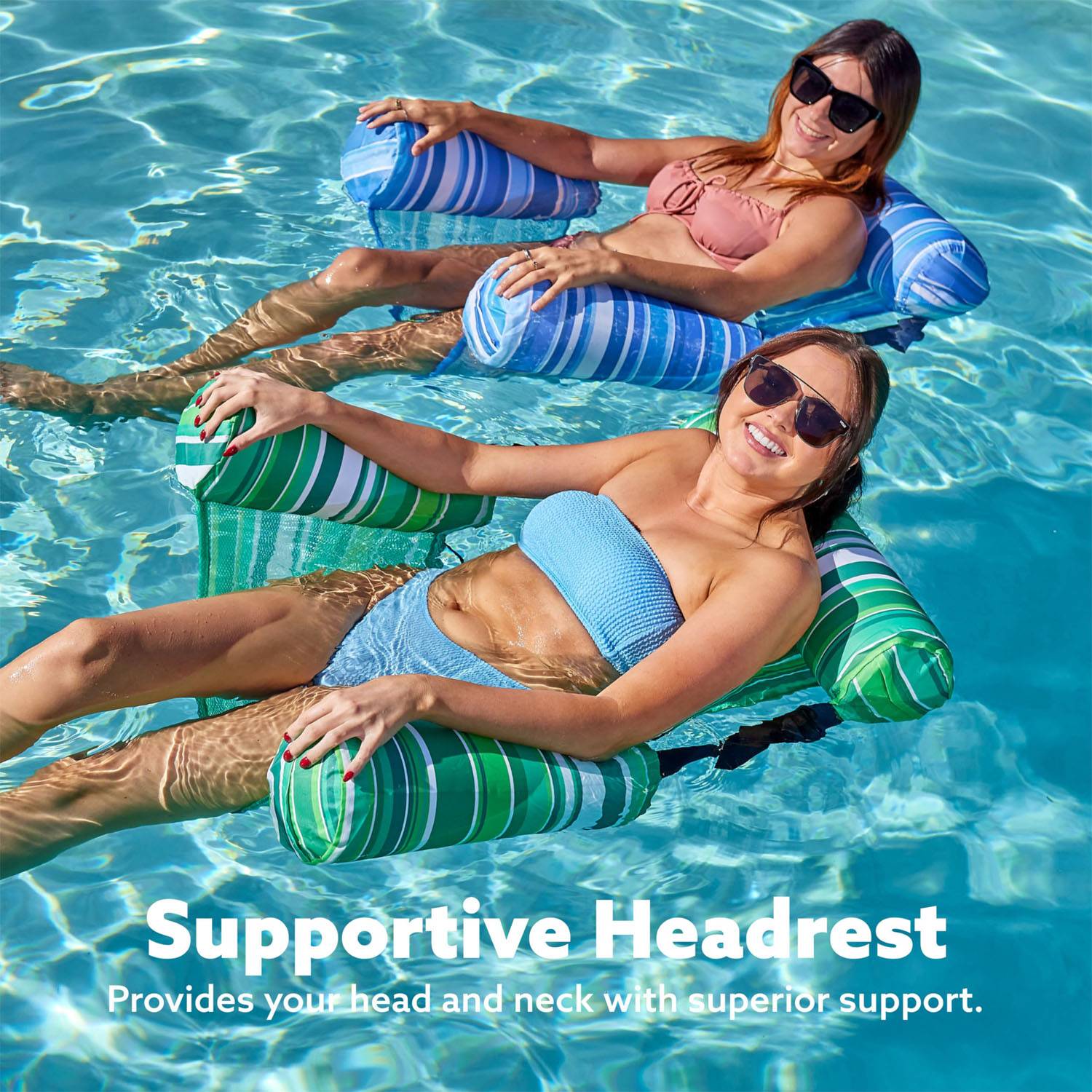 Adjustable Inflatable Pool Float Lounge Chair 5