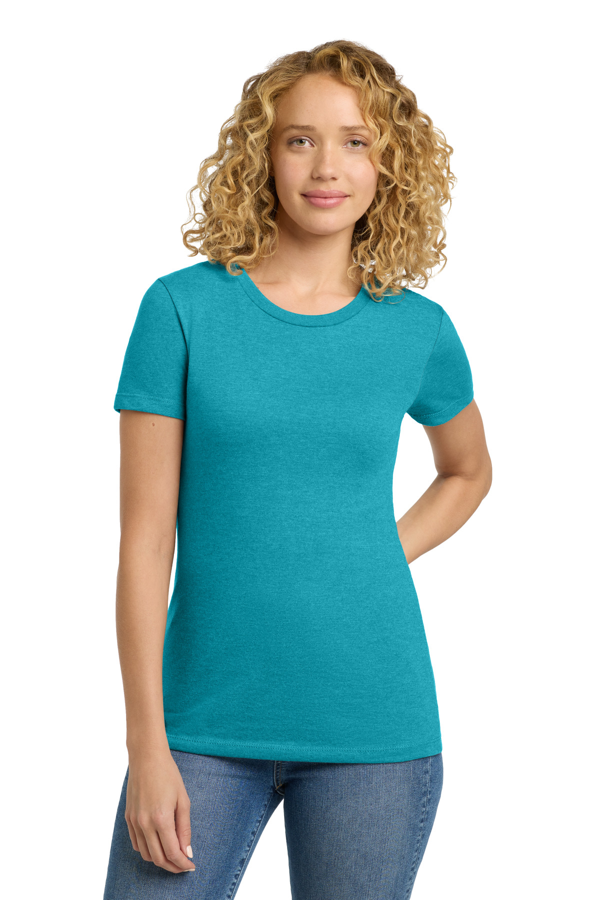 Next Level Apparel Women's CVC Tee. NL6610 70