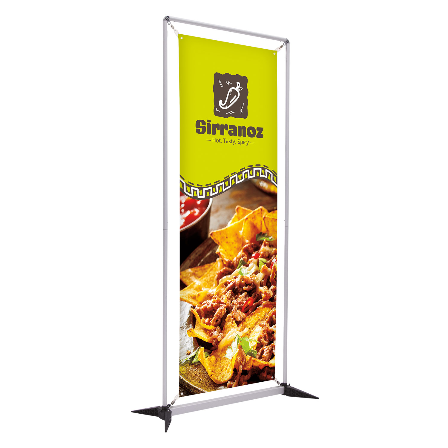3' FrameWorx Banner Display Kit (Double-Sided, 13 oz. Smooth Vinyl) 10