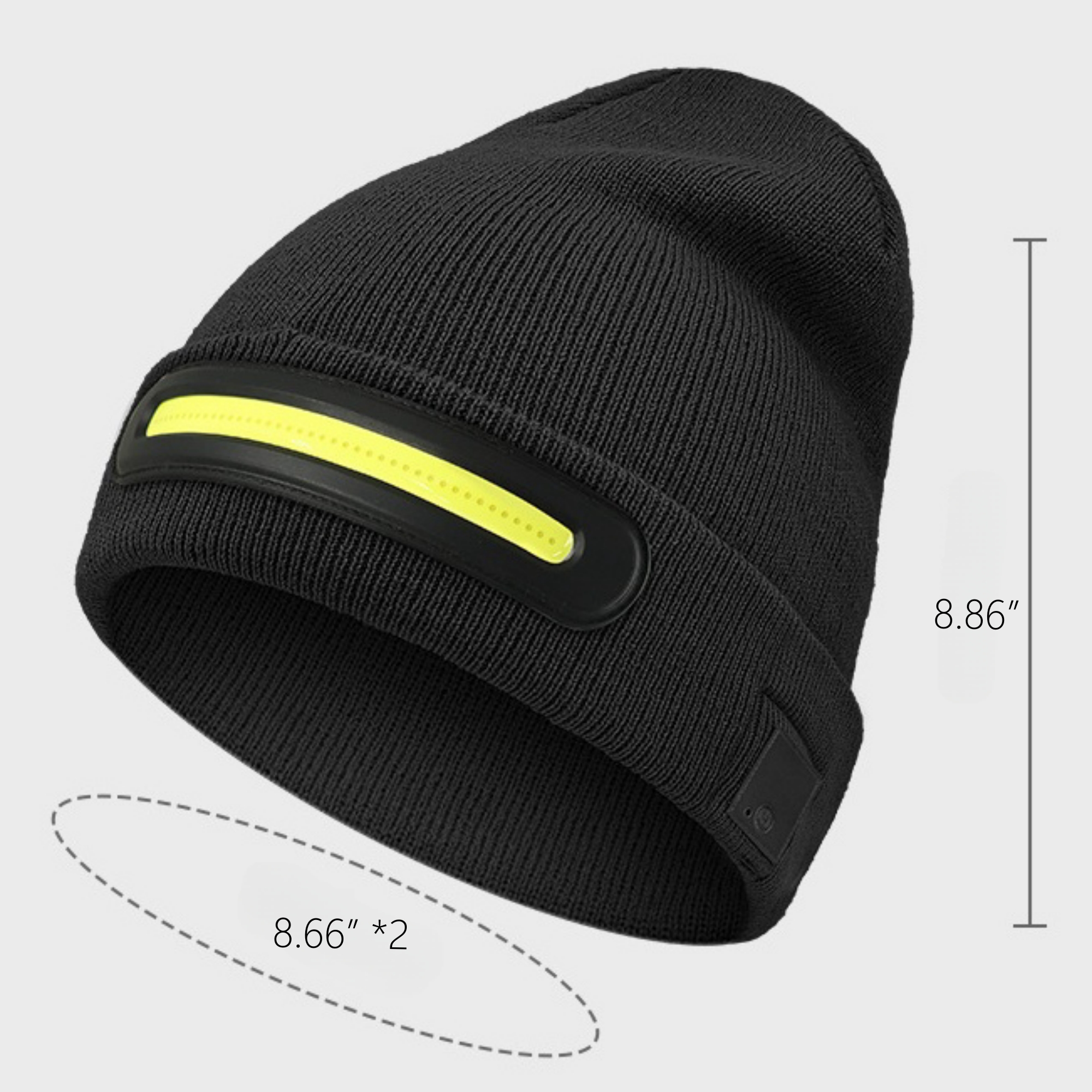 Beanie With LED Light 6