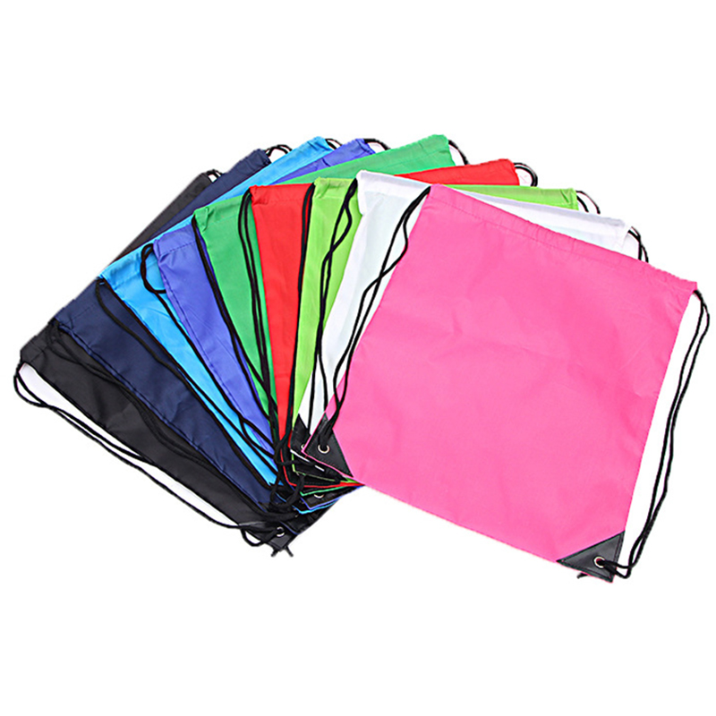210D Polyester Drawstring Bags Backpack Bulk Sack 4