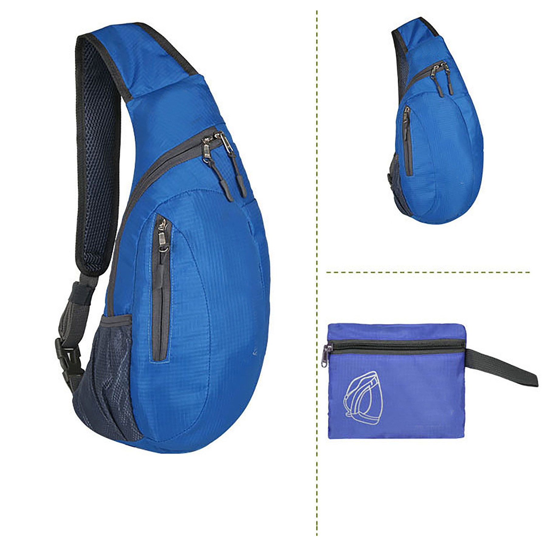 Fashion Travel Outdoor Foldable Shoulder Bag 3