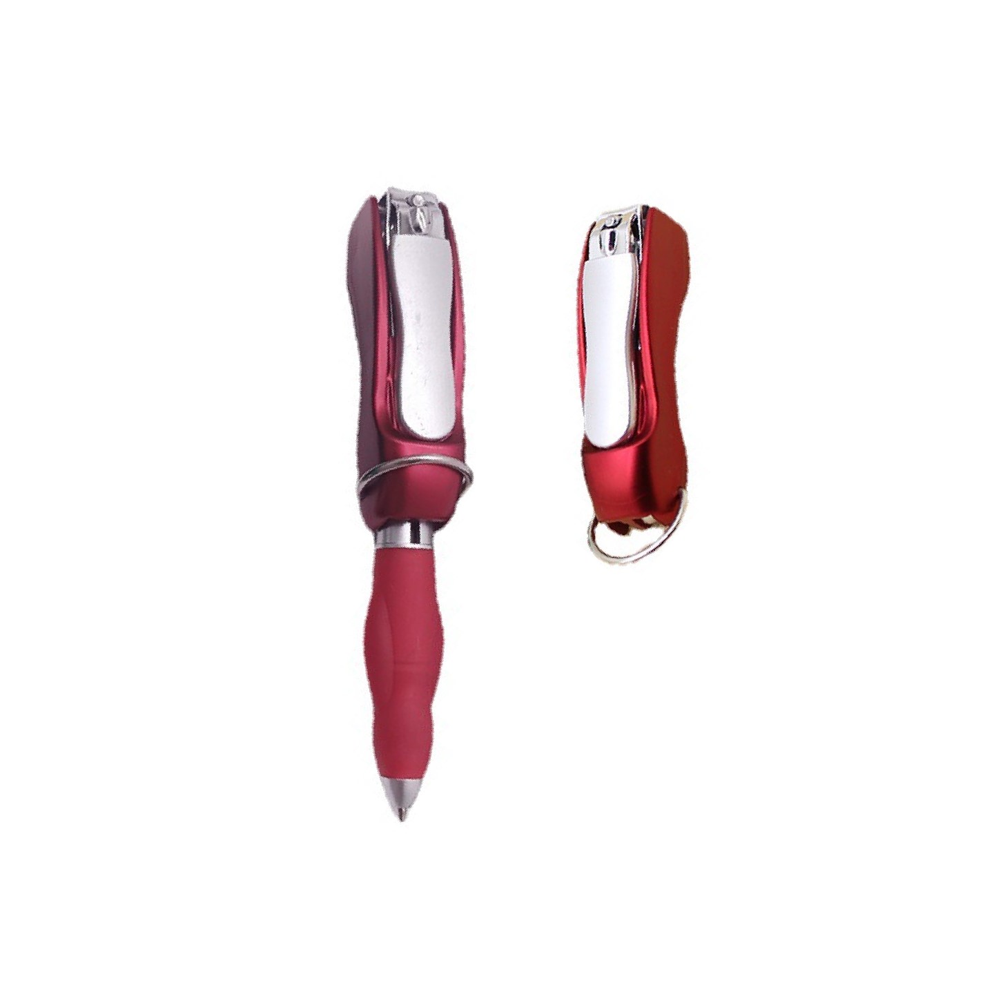 Folding Nail Clipper Pen with Keychain 5