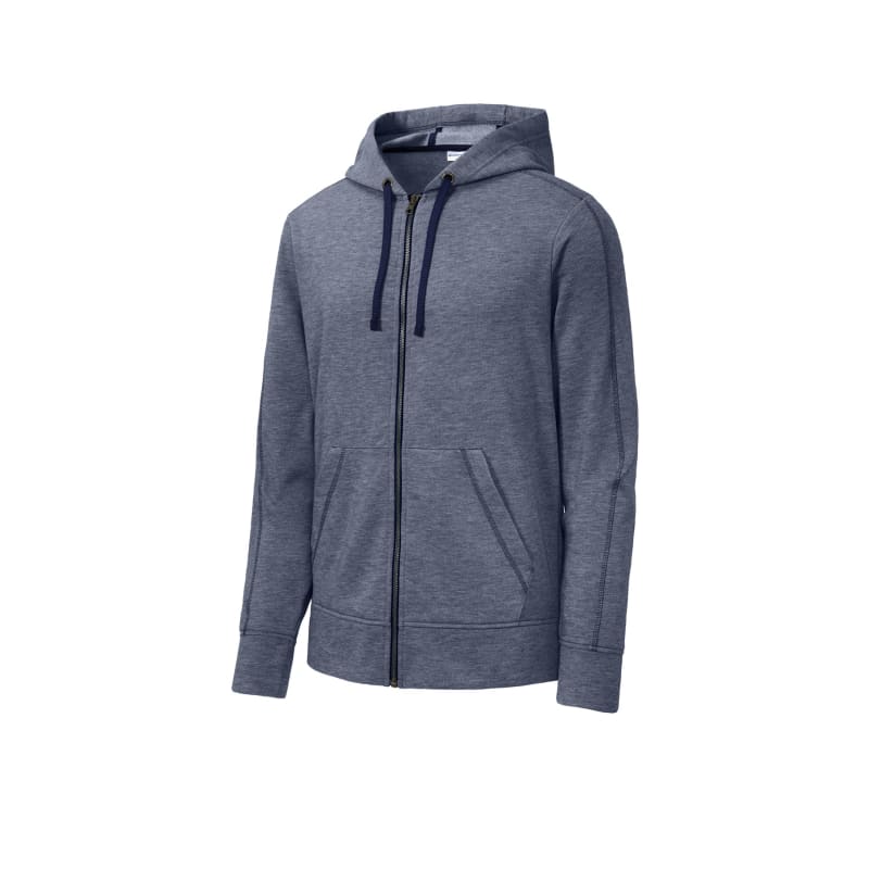 Sport-Tek PosiCharge Tri-Blend Wicking Fleece Full-Zip Hooded Jacket 5