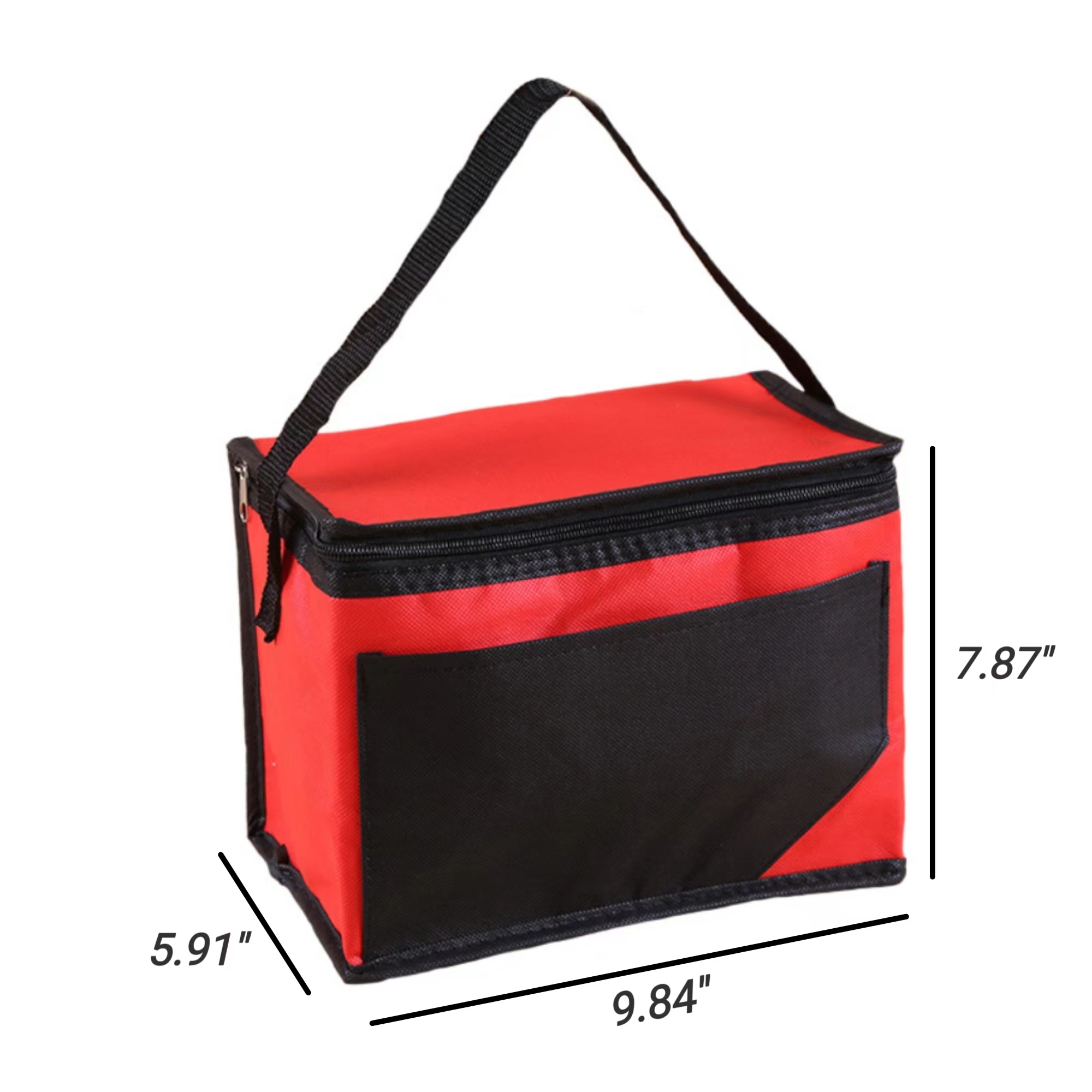 Insulated Reusable Lunch Bag Picnic Cooler Bag 6