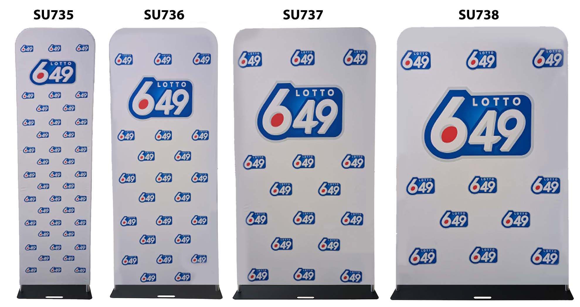 72Hr Fast Ship - Event package, 2'W Fabric banner and Premium 6' tablecloth open back 20