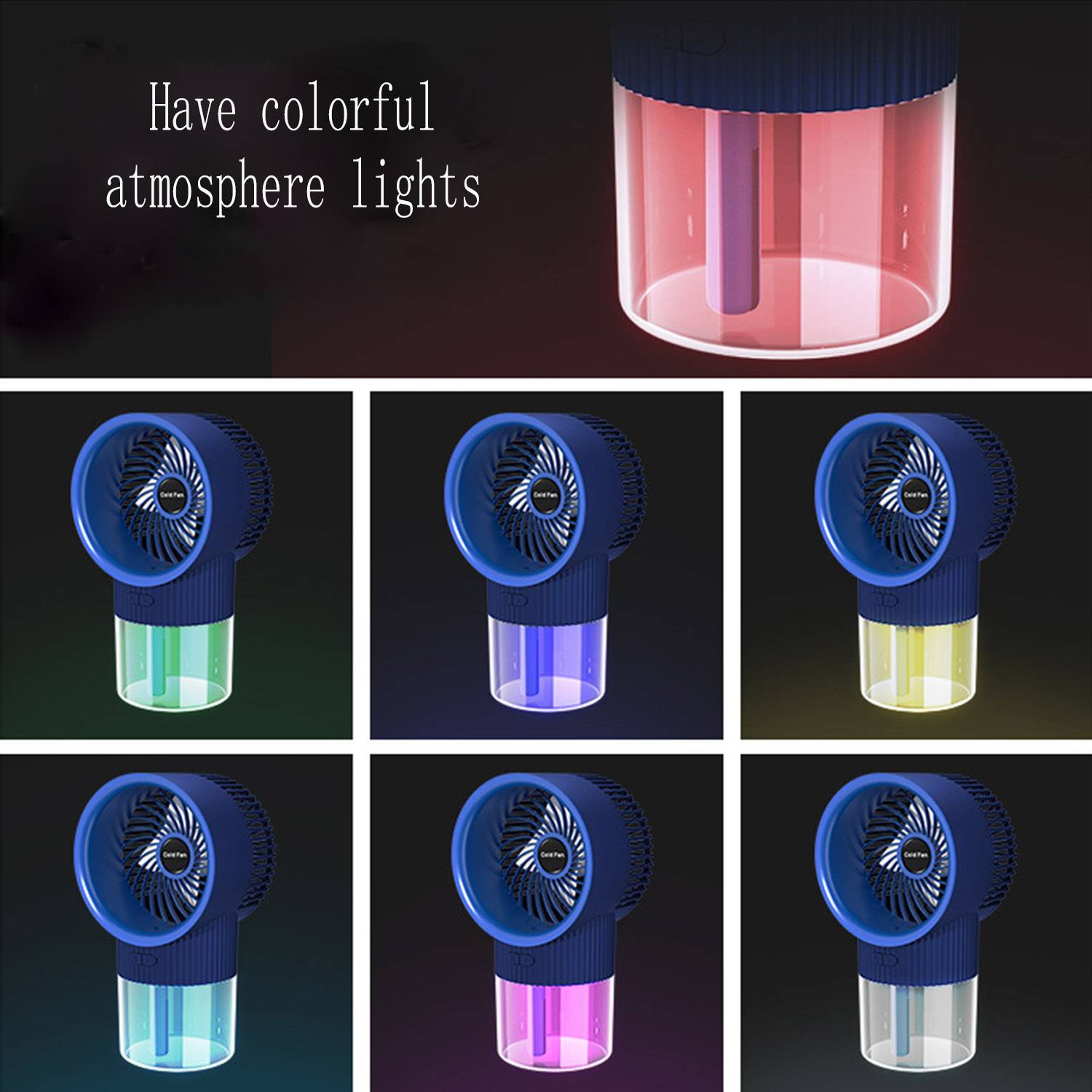 2-In-1 Mini Fan Humidifier 5