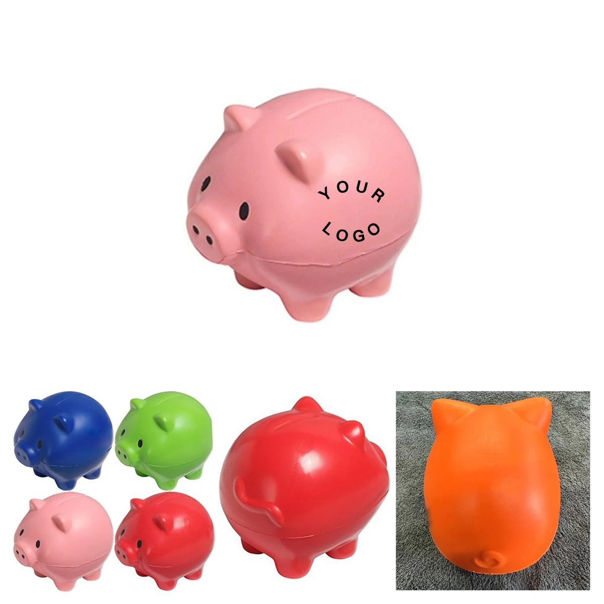 PU Durable Pig Stress Relief Ball 2