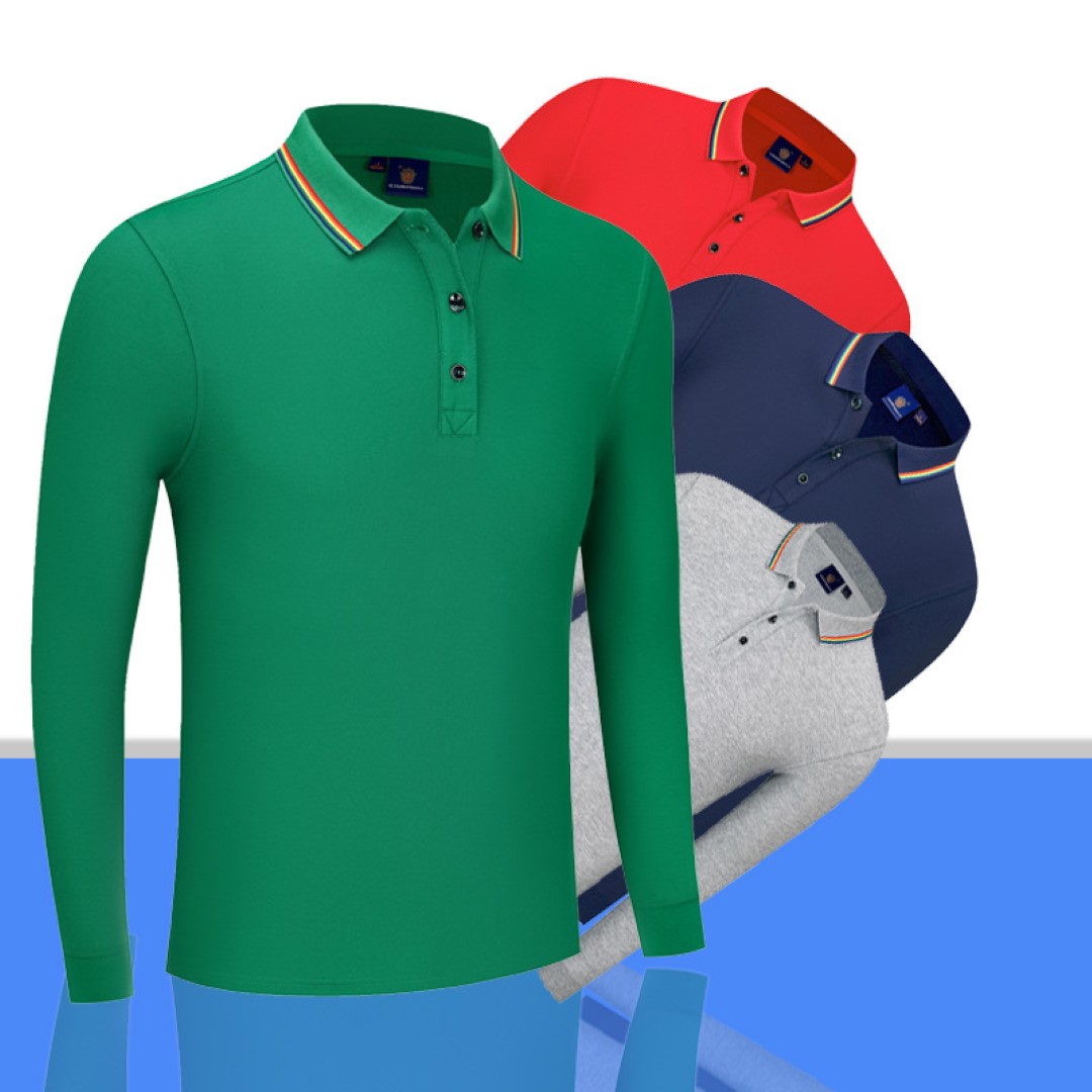 Long Sleeve Polo Shirt 5