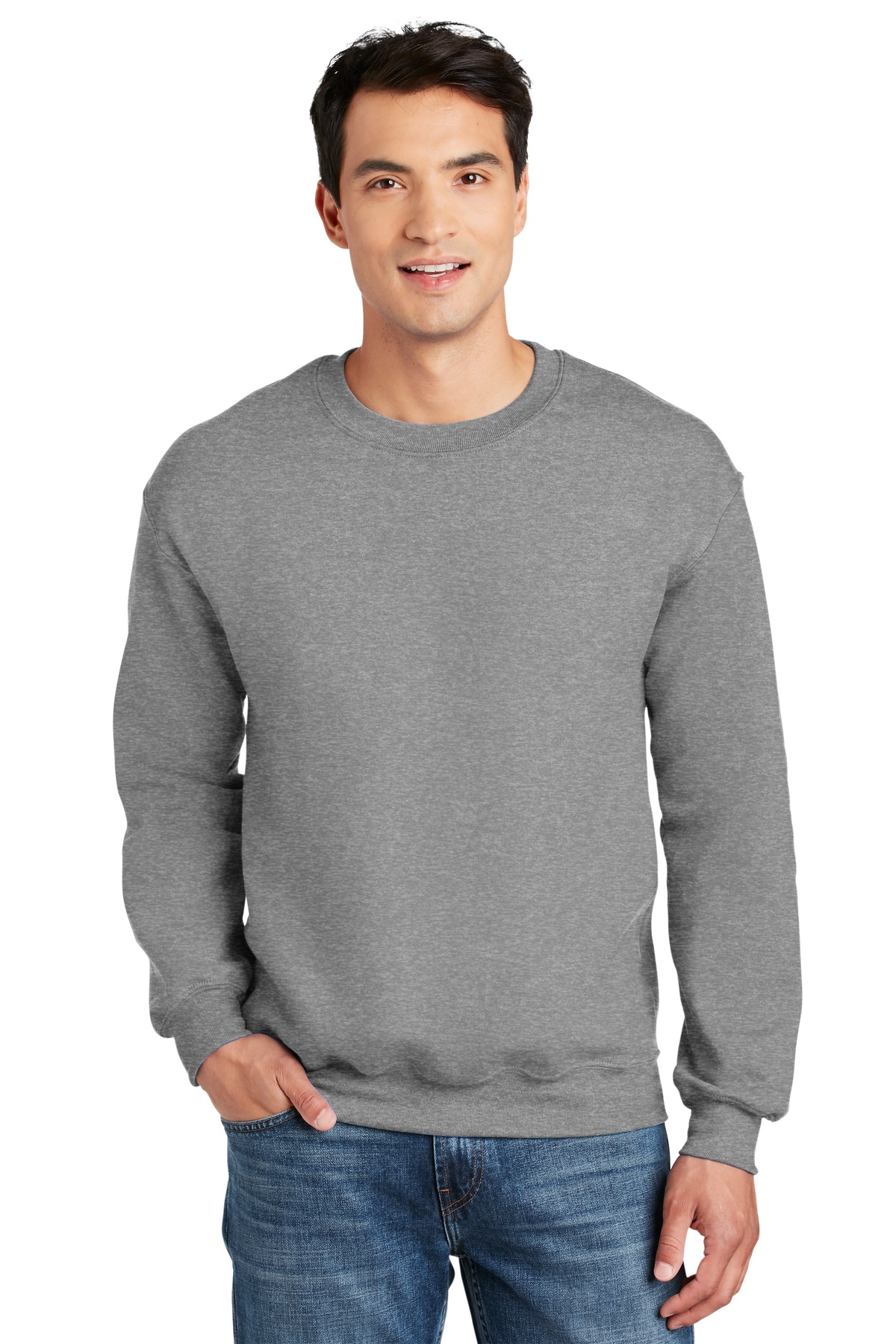 Gildan - DryBlend Crewneck Sweatshirt. 12000, custom hoodie or sweatshirt with logo imprint 61
