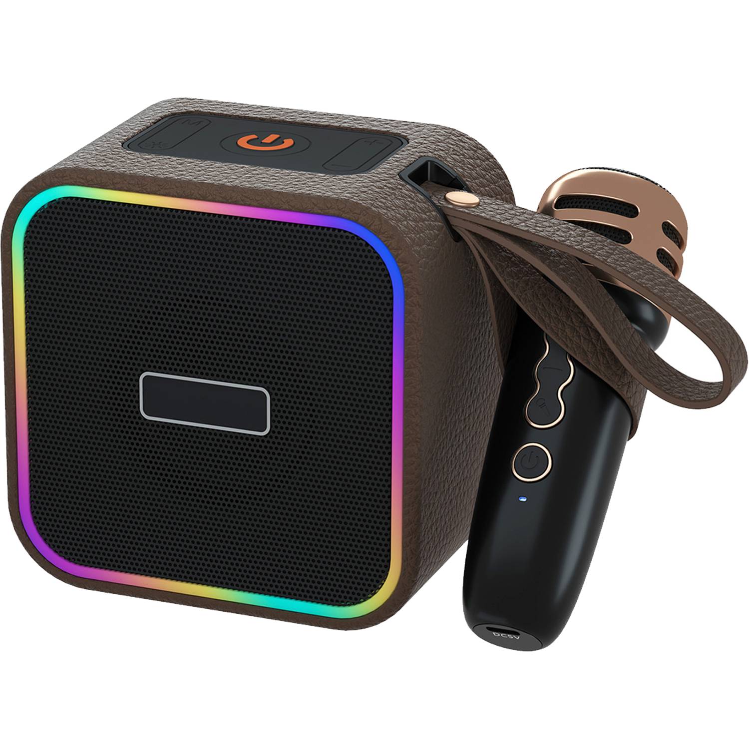 Mini Wireless Karaoke Speaker w/ Microphones 7