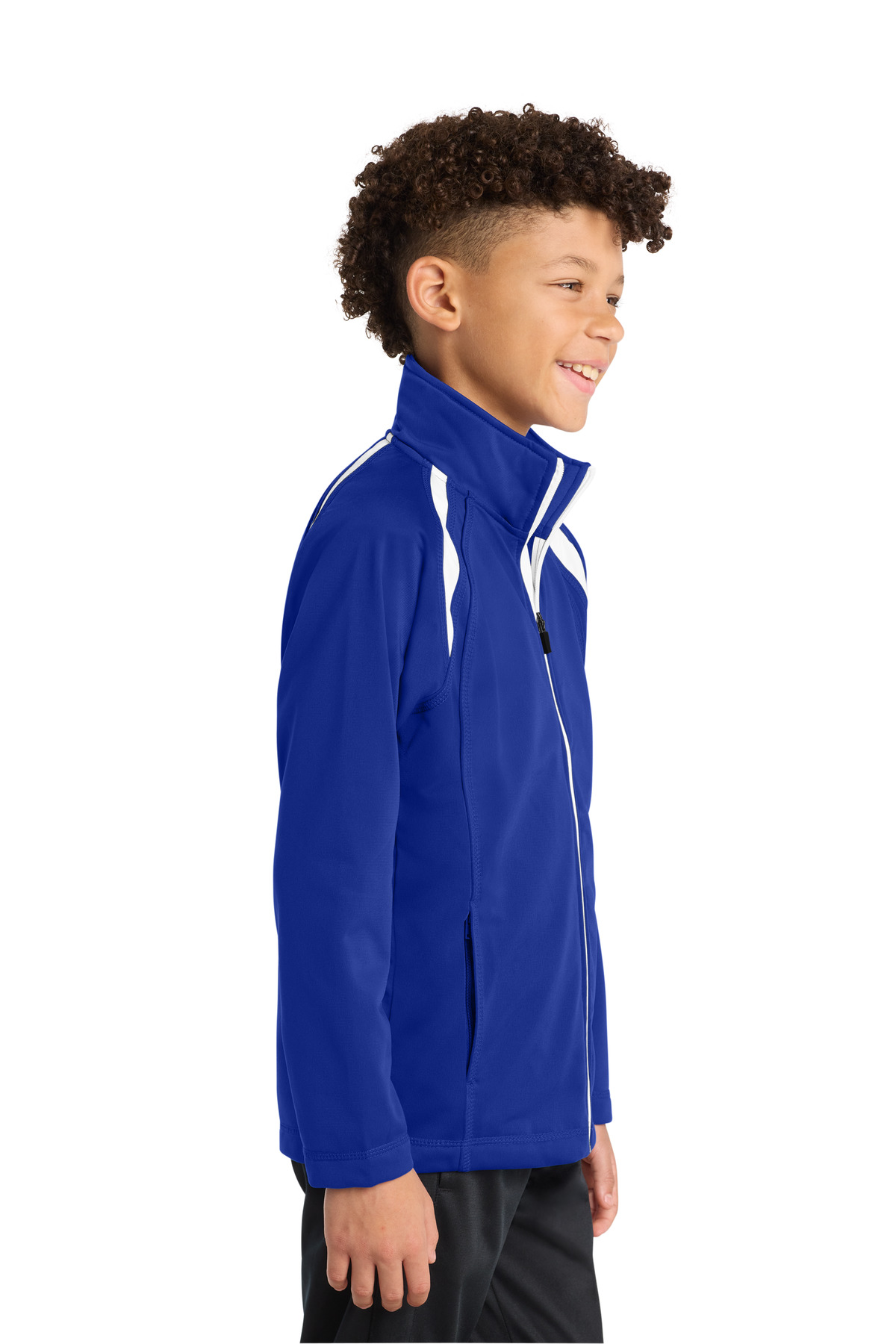 Sport-Tek Youth Tricot Track Jacket. YST90 27