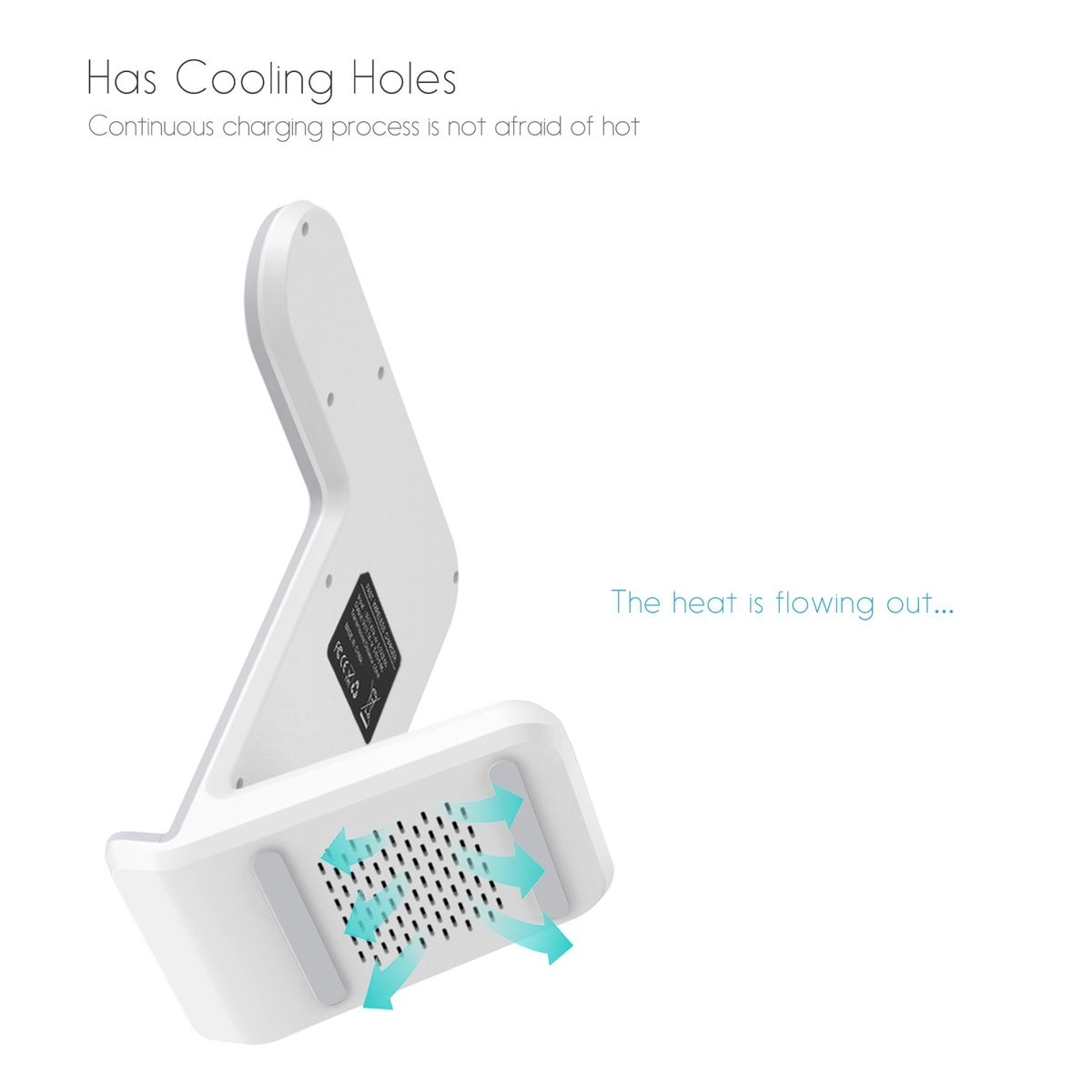 Wireless Charger Stand Cellphone Watch Fast Charging Station 1
