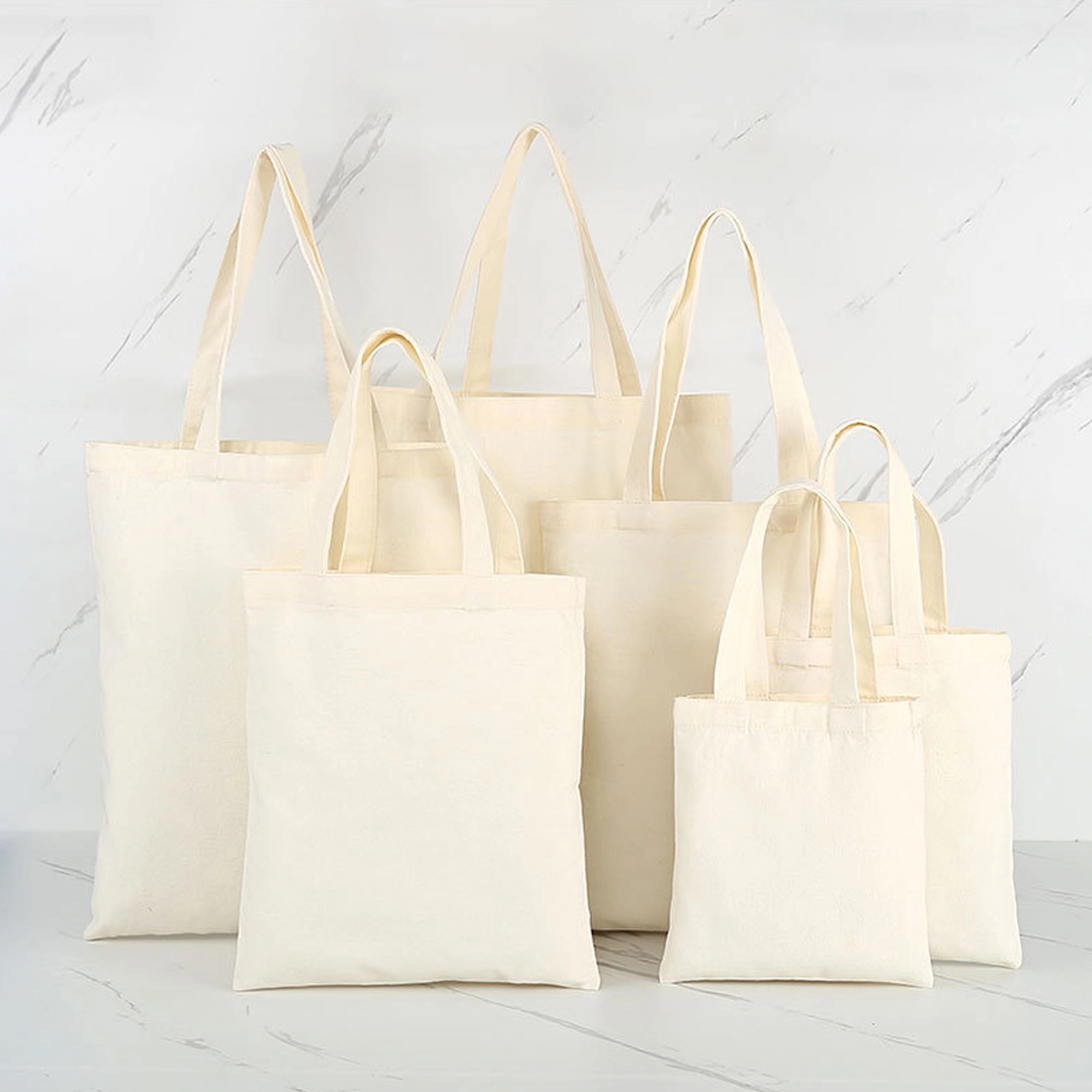 Reusable Polyester Cotton Canvas Tote Bags 2