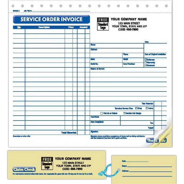 Service Orders, Large, with ID Tag 2