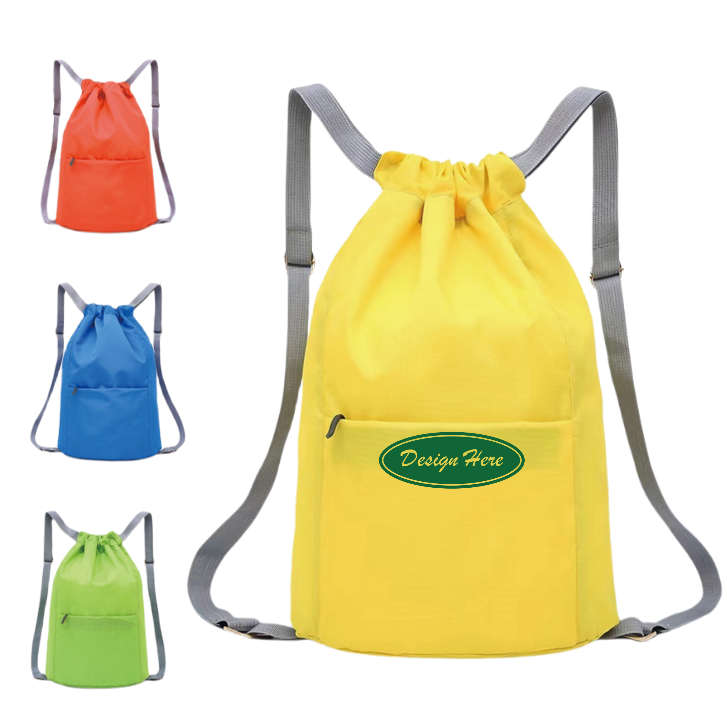 Multi-Purpose Oxford Fabric Drawstring Bag 4