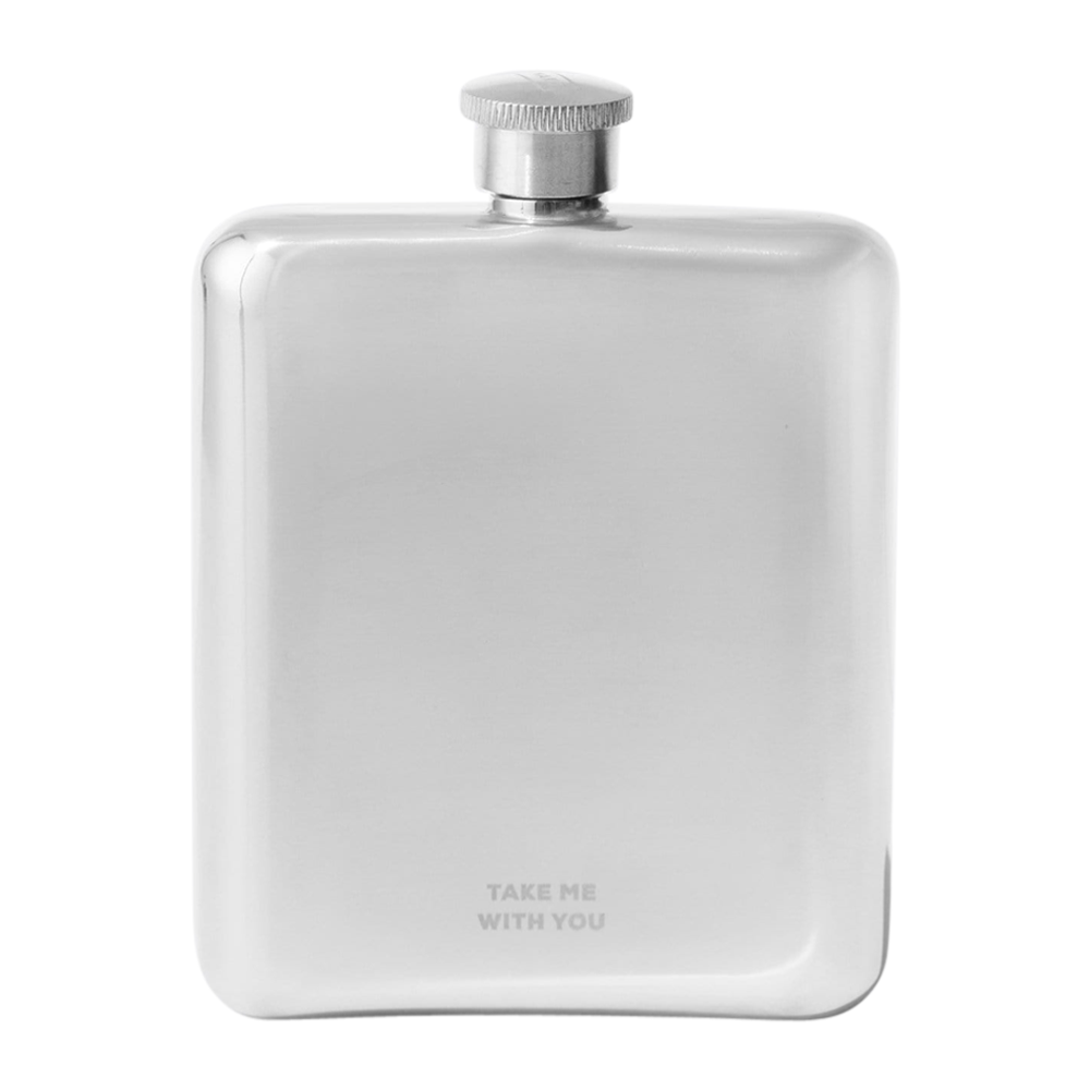 Stainless Steel Square Flask 3